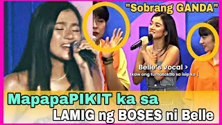 TULALA LAHAT ng Pakantahin si Belle ng Acapella sa quotBiglaanquot sa Its Showtime ng LIVE DONBELLE [upl. by Attevad846]