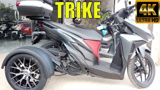 HONDA CLICK TRIKE OVERVIEW 4K [upl. by Branden190]