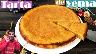 TARTA o PASTEL de YEMA 😍😋TORTA FÁCIL RÁPIDA y DELICIOSA Receta  461 [upl. by Safier]