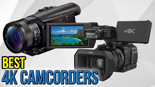 6 Best 4k Camcorders 2017 [upl. by Otir195]