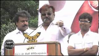 Is Drinking Wrong Questions DMDK Leader Vijayakanth  Dinamalar Tamil Video [upl. by Romonda]