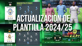 NUEVA ACTUALIZACION de plantilla 2025 para FIFA 22 [upl. by Correna]