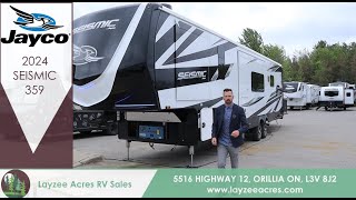 2024 Jayco Seismic 359 Take a Pic and Sell on Ebay  Layzee Acres RV Sales [upl. by Aisetal]