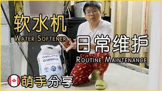 家用软水机的日常维护以及使用成本｜The Routine Maintenance of Household Water Softener Machine [upl. by Eirlav502]