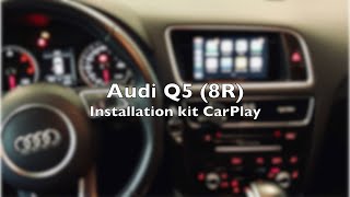 Installation APPLE CARPLAY dans cet AUDI Q5 8R [upl. by Mccormick]