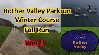 Rother Valley Parkrun Winter Course Full Run [upl. by Githens308]