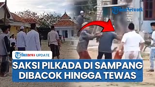 Detikdetik Pembacokan Saksi Pilkada di Sampang Bermula saat Rombongan Cabup Diadang Warga [upl. by Eiramanad]