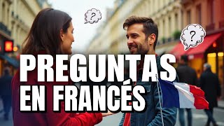 ¿Cómo hacer preguntas en francés [upl. by Olifoet]