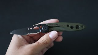 Huckberry x Leatherman Skeletool KBX Knife Review [upl. by Felicie]