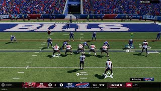 Bucs vs Bills Madden25 [upl. by Bekha145]