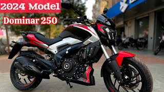 2024 Model Bajaj Dominar 250 Review  Price  Mileage  Feature  Exhaust Note  Dominar 250 [upl. by Intruoc180]