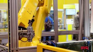 FANUC RoboCut C400iA IMTS 2016 [upl. by Mighell]