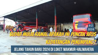 Ramai Sewa Tiba di Loket Apakah ini Puncak Arus Jelang Tahun Baru 2024 [upl. by Joyann978]