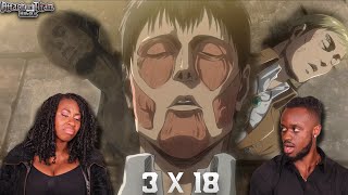 Levis Toughest Choice EVER  Attack on Titan 3x18 Reaction quotMidnight Sunquot [upl. by Neelram415]