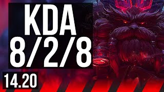 ORNN vs JAX TOP  828  EUW Diamond  1420 [upl. by Aynat650]