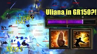 Uliana Monk in GR150 the Most Fun Build  Until the Boss Spawns [upl. by Libbi]