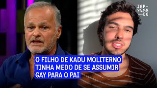 O filho de Kadu Moliterno tinha medo de se assumir gay [upl. by Oisangi]