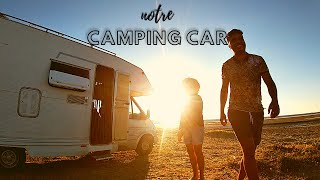 28présentation de notre camping car au maroc  cest bien aménagé [upl. by Bohun]