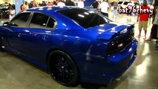 2012 Dodge Charger SRT8 on 24quot Forgiatos  Forgiato Fest 2013  1080p HD [upl. by Hayse971]