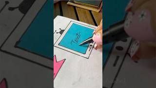 Beginners vs pro🔥  sticky notes ideas  NIDA🦋HEREwritingclub2in1shortsyoutubeshortsrangrez [upl. by Kaliope]