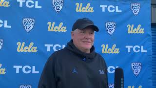 UCLA coach Chip Kelly on Oregon his College GameDay celebrity pick and Chargers’ Joshua Kelley [upl. by Eisinger]