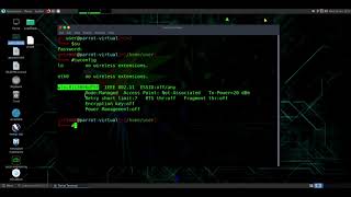 How to manually pur your wifi into monitor mode Kali Linux  Parrot OS [upl. by Nidorf]