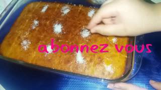 Cuisine Melissa kahina Besboussa a lorange مطبخ ميليسا كهينا بسبوسة بالبرتقال سهلة وسرييييعة [upl. by Saitam23]