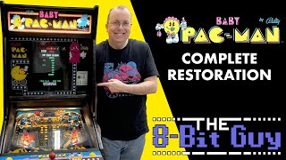 Baby PacMan Restoration with the 8Bit Guy [upl. by Rodl]