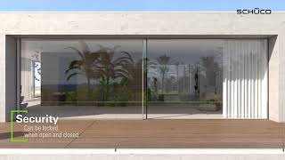 Schüco ASE 67 PD Aluminium Sliding Doors  Lite Haus UK [upl. by Lajib]