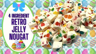 4 INGREDIENT RETRO JELLY NOUGAT BRACHS PICK A MIX COPYCAT [upl. by Sirrah]