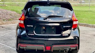 2018 Nissan Note epower NISMO Review  Interior and Exterior Details [upl. by Broome]