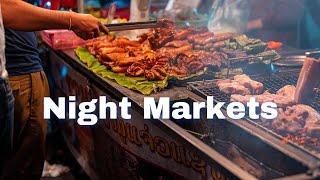 Night Markets near Karon Beach Phuket Island [upl. by Hacim594]