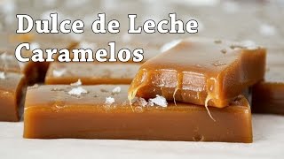 CARAMELOS DE DULCE DE LECHE ✩ Facilísimo  Tan Dulce [upl. by Annail]