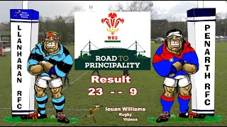 Llanharan RFC v Penarth RFC 23rd March 2024 Principality Div 2 SemiFinal [upl. by Hanway]