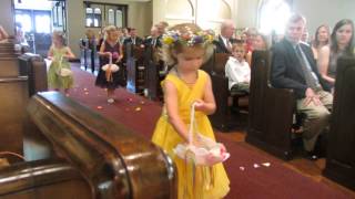 02 Flower girl procession [upl. by Aniad]