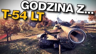 Godzina z T54 lt  perki wyposażenie moduły taktyka opis [upl. by Eidurt]