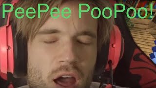 Every Time Pewdiepie Says PeePee PooPoo [upl. by Stormy]