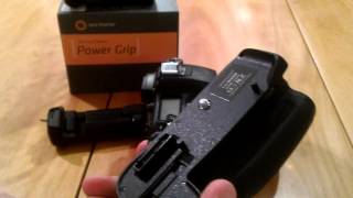 Pro Master Battery Grip for D7100 D7200 [upl. by Esertap]