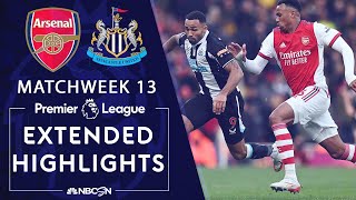 Arsenal v Newcastle United  PREMIER LEAGUE HIGHLIGHTS  11272021  NBC Sports [upl. by Aihsilat456]