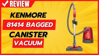 Kenmore 81414 Bagged Canister Vacuum Review [upl. by Borroff]