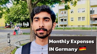 Student life in Germany  Monthly living expenses in Germany 🇩🇪 [upl. by Holmann]