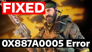 How To Fix COD Black Ops 6 DirectX Crashing Error Code 0X887A0005 [upl. by Sollows]