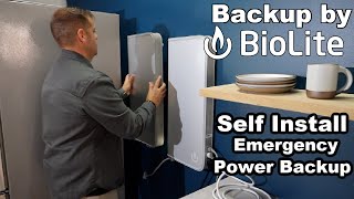 Backup by BioLite Easy Self Install Emergency Home Power Backup Solution [upl. by Laurel894]