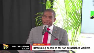 ST KITTS amp NEVIS Pensions in place for non established public servants [upl. by Retrak]