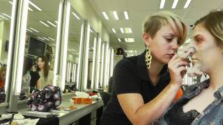 Unterricht Special Effects  Ausbildung zum Makeup Artist [upl. by Leuamme]