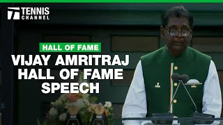 Vijay Amritraj  2024 International Tennis Hall of Fame Inductee  Tennis Channel [upl. by Ayalat]