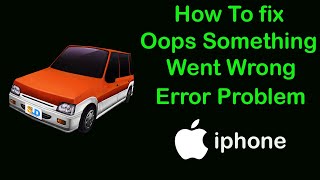 How to Fix Dr Driving Oops something went wrong Error in iPhone  IOS [upl. by Introc]