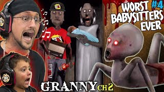 DONT LET GRANNY BABYSIT YOUR KIDS  Grandpa is a FGTeeV Fan Granny Chapter 2 Update [upl. by Fitzpatrick]