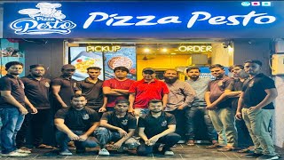 Pizza pesto  UK ka taste Bharuch mai  Birthday party  makbulkiduniya [upl. by Notsuj]