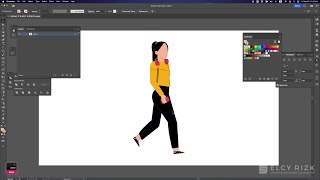 Process How to Rig and Animate a Walk Cycle NO PLUGINS [upl. by Meggie]